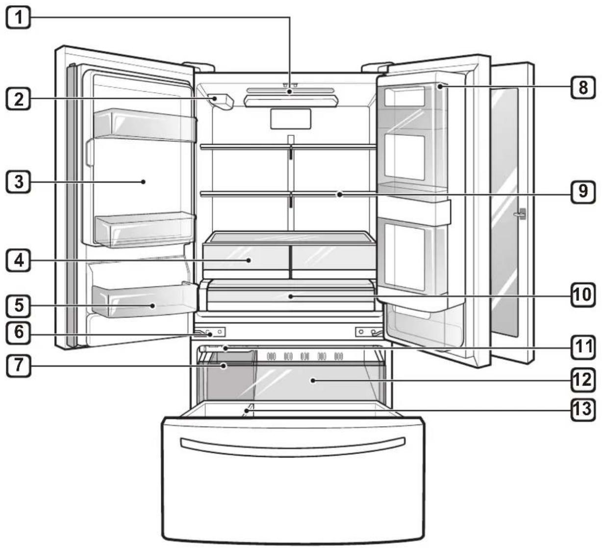 LG LFXC22596S - Interior - 1