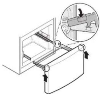 LG LFXC22596S - Assemblage des tiroirs du concélateur - 2