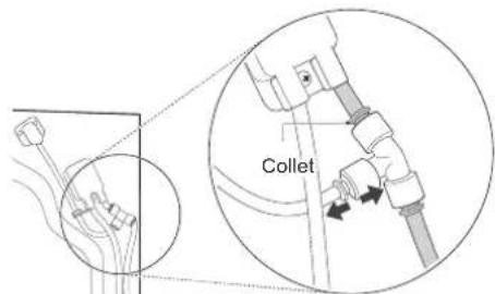 LG LFXC22596S - Removing the Left Refrigerator Door - 1