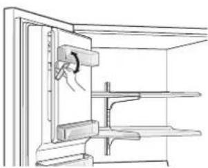 LG LFXC22596S - Detaching the In-Door Ice Bin - 1