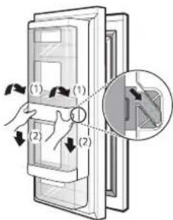 LG LFXC22596S - Compartment Portedans la porte - 3