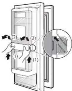 LG LFXC22596S - Compartment Portedans la porte - 2