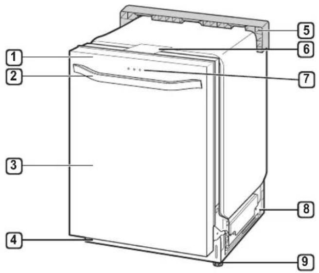 LG LSDT9908ST - Exterior Parts - 1