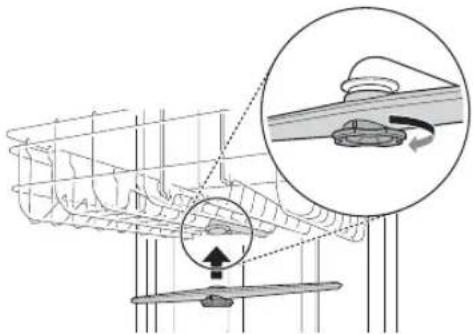 LG LSDT9908ST - Cleaning the Upper Spray Arm - 3