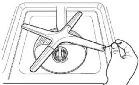 LG LSDT9908ST - Cleaning the Lower Spray Arm - 1