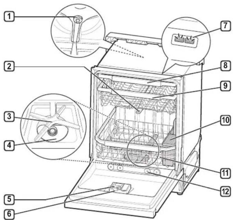 LG LSDT9908ST - Interior Parts - 1