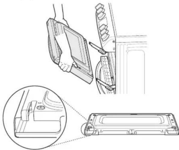 LG LTE4815ST - Replacing the Door - 1