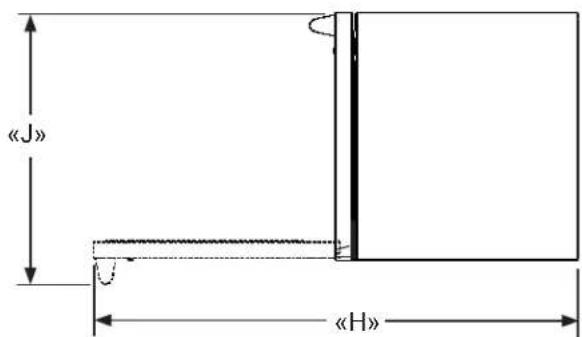 LYNX LM24REFL - DIMENSIONS DU PRODUIT - 1