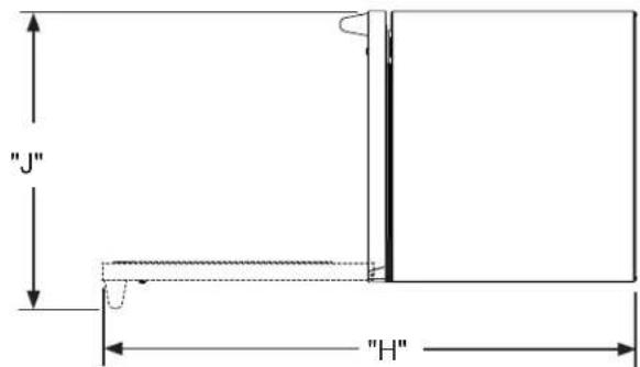 LYNX LM24REFL - PRODUCT DIMENSIONS - 1