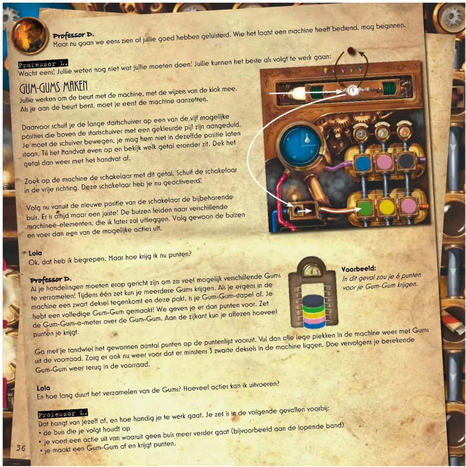 Huch! & Friends GumGum Machine - Professor L. - 2