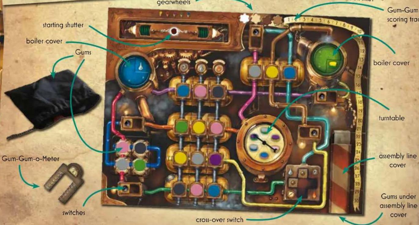 Huch! & Friends GumGum Machine - Professor L. - 1
