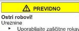 CONSTRUCTA CK733EWEA - Zamenjava zgornjega tečaja vrat - 4