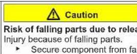 CONSTRUCTA CK733EWEA - Replacing door upper hinge - 8