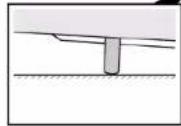 CONSTRUCTA CK733EWEA - Fjernelse af overste dorhaengsel - 3