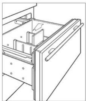Sub-Zero IW30ARH - DRAWER REMOVAL - 1