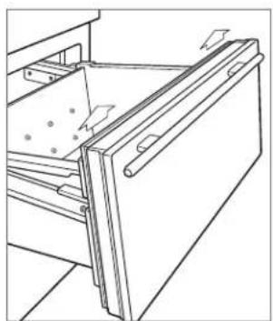 Sub-Zero IW30CIRH - DRAWER REMOVAL - 2