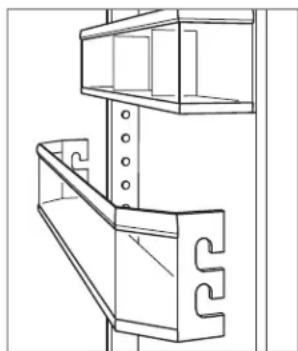 Sub-Zero IC24CILH - DOOR SHELVES - 1