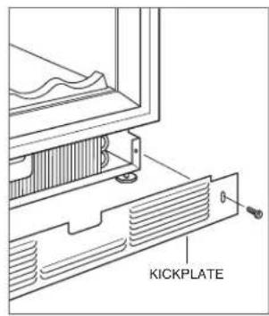 Sub-Zero UW24SPHLH - KICKPLATE INSTALLATION - 2