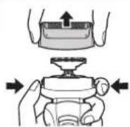 PANASONIC ESRW31 - ▶ Remplacement des lames intérieures - 1