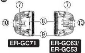 PANASONIC ERGC53 - Obsah - 1