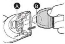 PANASONIC ERGC53 - Mounting the blade - 1