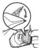 PANASONIC ERGC53 - Montarea lamei - 2