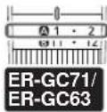 PANASONIC ERGC53 - Sådan justeres trimmelængden - 2