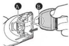 PANASONIC ERGC53 - Montaje de la cuchilla - 1