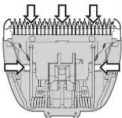 PANASONIC ERGC53 - Hlavná čast' a čepel' - 1
