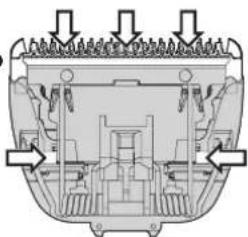 PANASONIC ERGC53 - Lubrificazione - 1