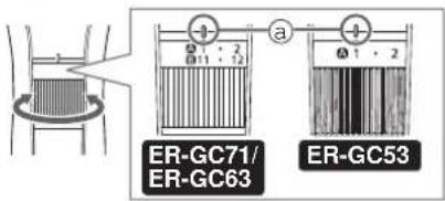 PANASONIC ERGC53 - Cómo ajustar la longitud de corte - 1