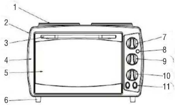 Mellerware Horizon 27803BK - 1