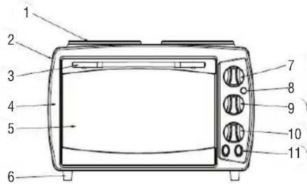 Mellerware Horizon 27803BK - 1