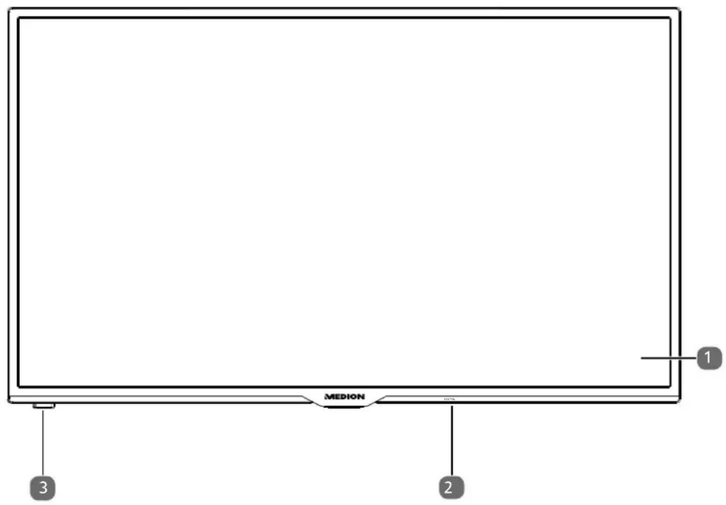 MEDION LIFE P15026 (MD 31326) - Lato anteriore - 1