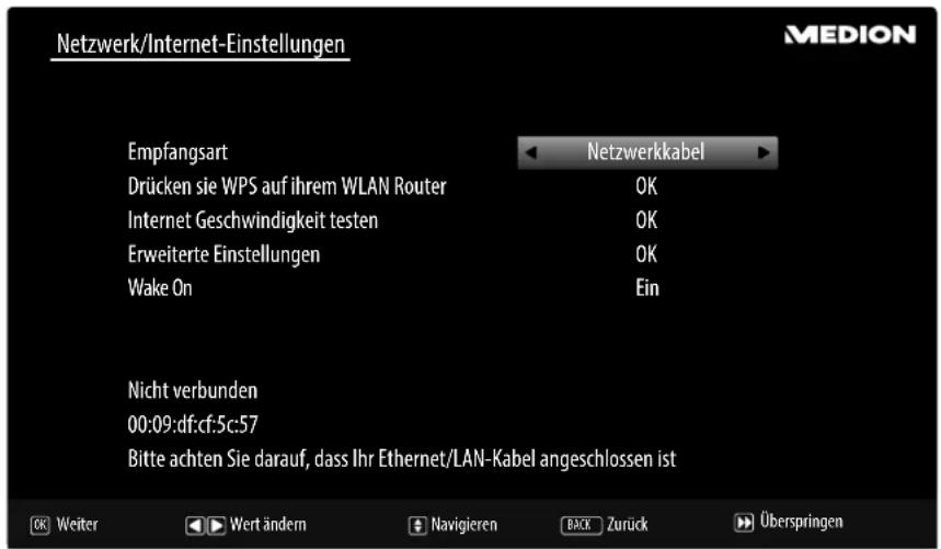 MEDION LIFE P15026 (MD 31326) - Netzwerk/Internet-Einstellungen - 1