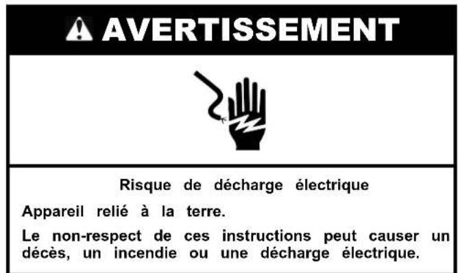 AMANA AER6603SFB - Spécifications électriques - Canadasubsection - 1