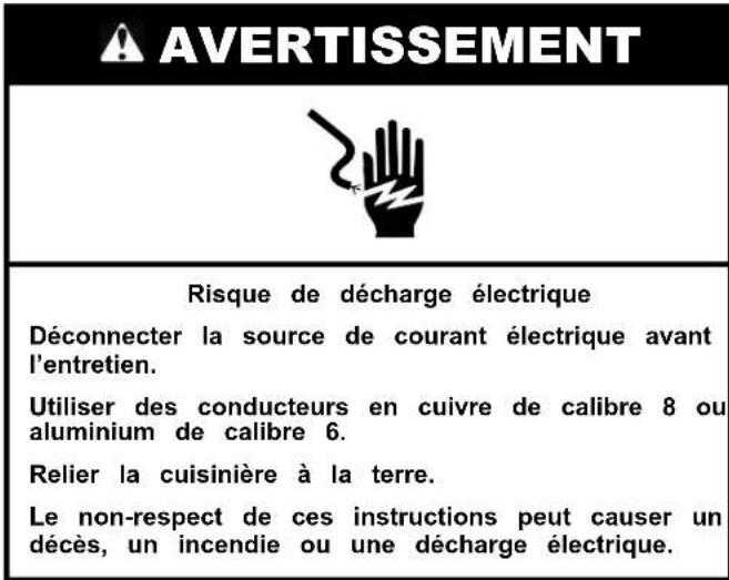 AMANA AER6603SFB - Raccordement par cablage direct - 1