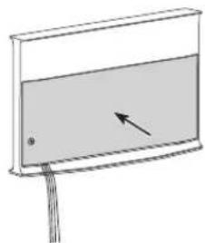 SAMSUNG The Serif QE55LS01TAU - Arranging the cables with the cable guide - 4