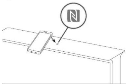 SAMSUNG The Serif QE55LS01TAU - De NFC on TV-functionie gebruiken - 3