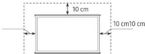 SAMSUNG The Serif QE55LS01TAU - Providing proper ventilation for your TV - 2