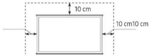 SAMSUNG The Serif QE55LS01TAU - Ausreichende Belüftung Ihres Geräts - 2