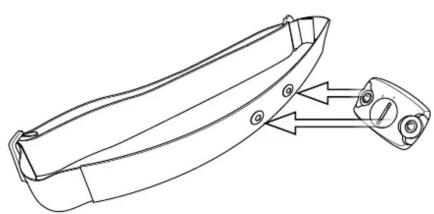 Waterrower External ANT Heart Rate Kit - INSTRUCTIONS: - 3
