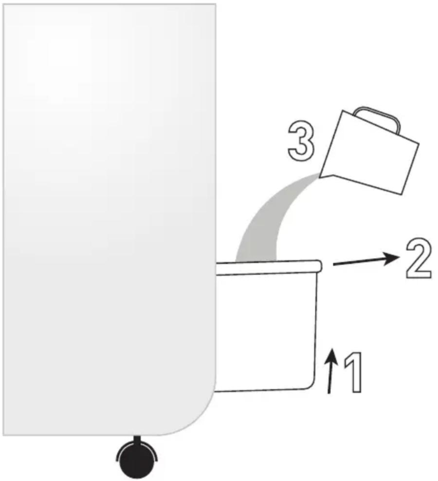 Sonnenkönig Air Fresh 12 - Riempire il serbatoio dell'acqua - 1