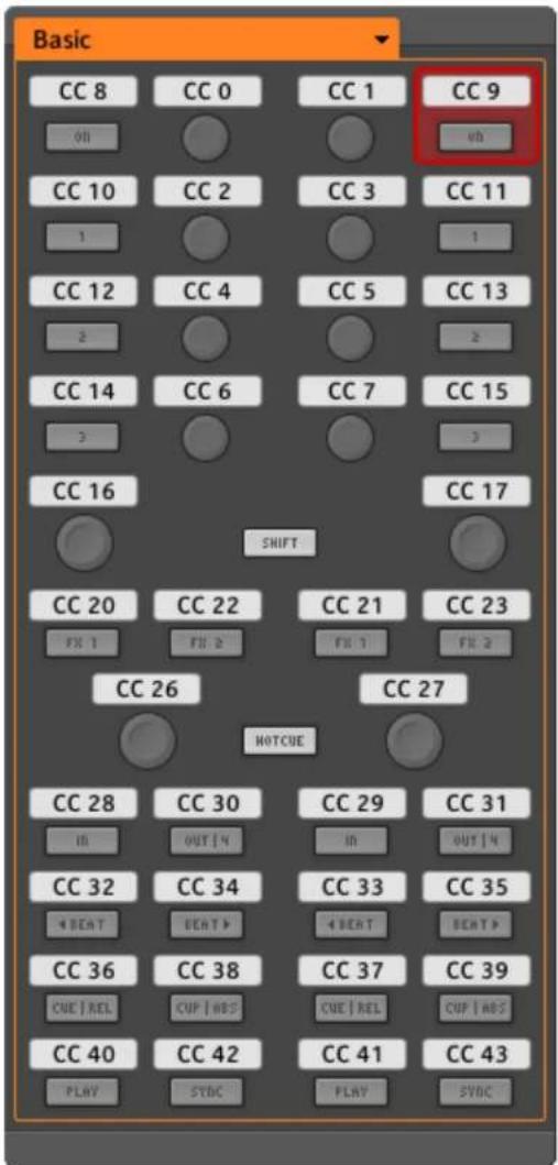 NATIVE INSTRUMENTS Traktor Kontrol X1 - Assignations MIDI de Base - 1