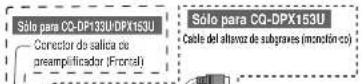 PANASONIC CQDP133U - Precauciones: - 3
