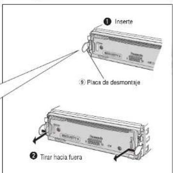 PANASONIC CQDP133U - Para extraer el aparato - 4