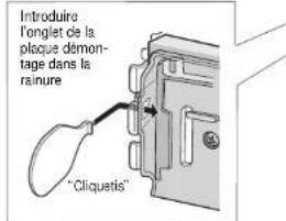 PANASONIC CQDP133U - Comment déposer l'appareil - 3