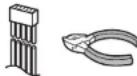 PANASONIC CQDP133U - Cable d'alimentation - 1