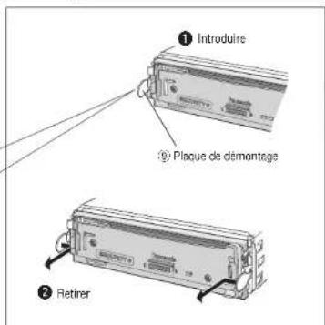 PANASONIC CQDP133U - Comment déposer l'appareil - 4
