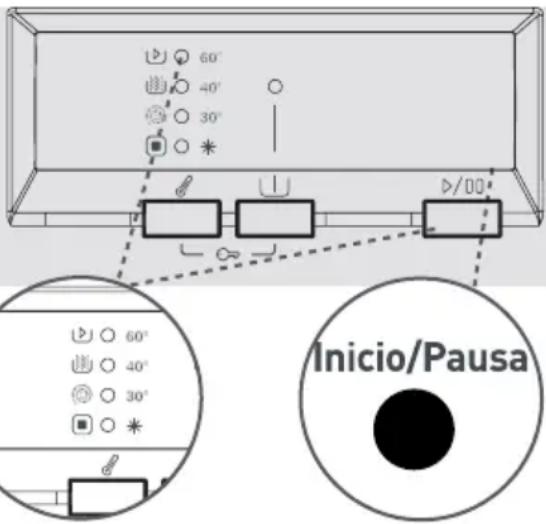 Orima ORM 105 W - Botón de Inicio/Pausa - 1